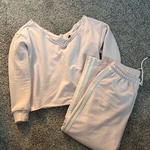 Target Light Pink Sweat Set Size Small